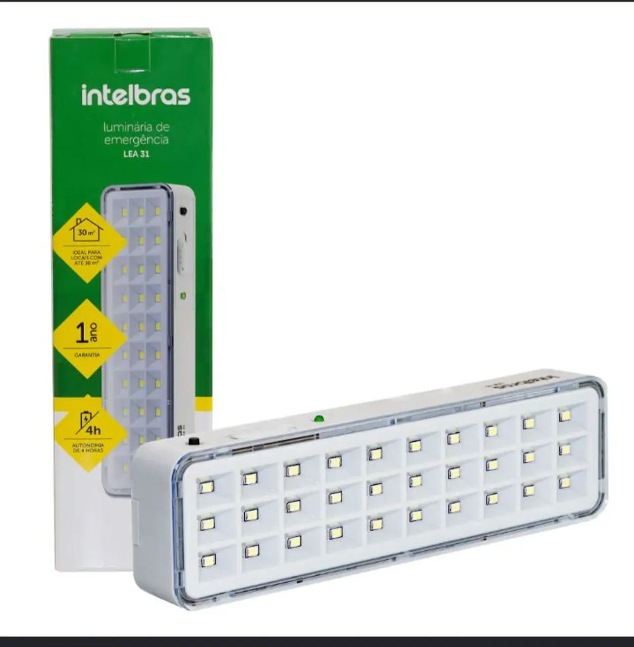 Luminária de Emergência Intelbras