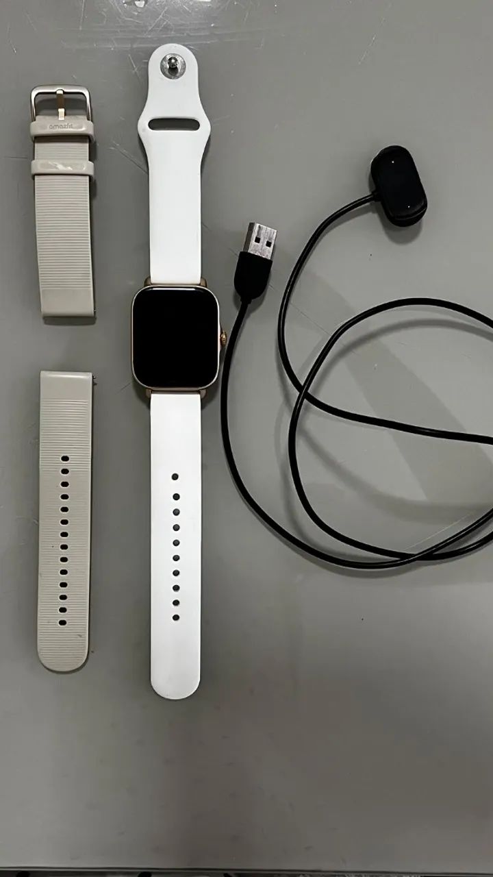 Amazfit GTS 4 Mini Dourado  - Foto 4