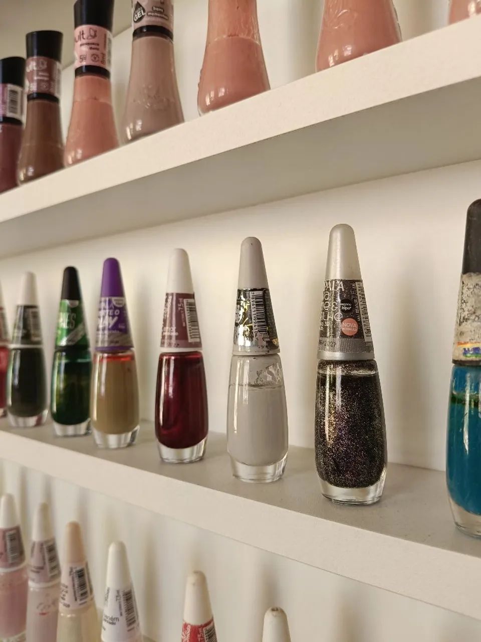 Kit painel completo com tv e esmaltes - Foto 5
