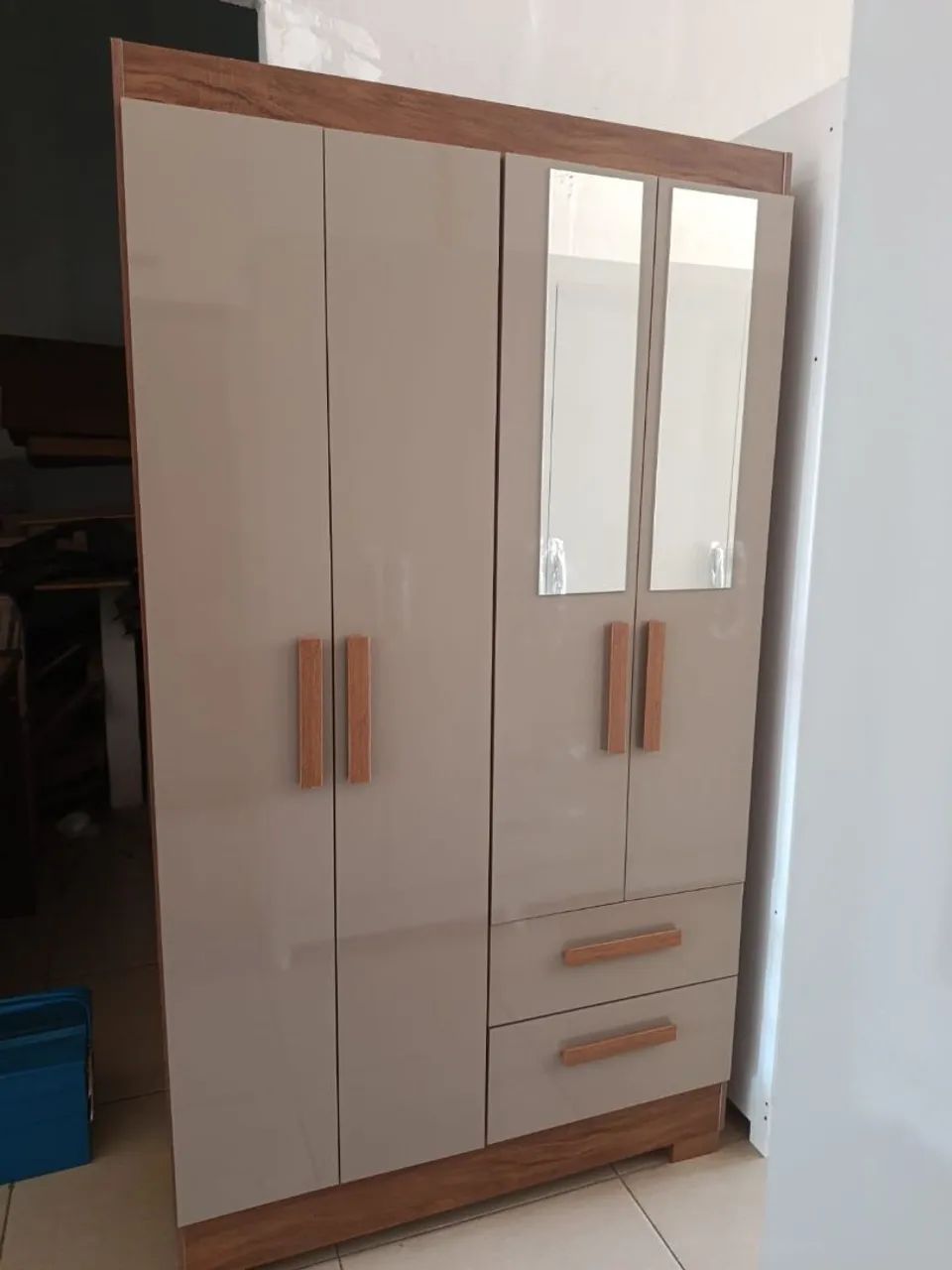 Guarda roupa c/ espelho  - Foto 2