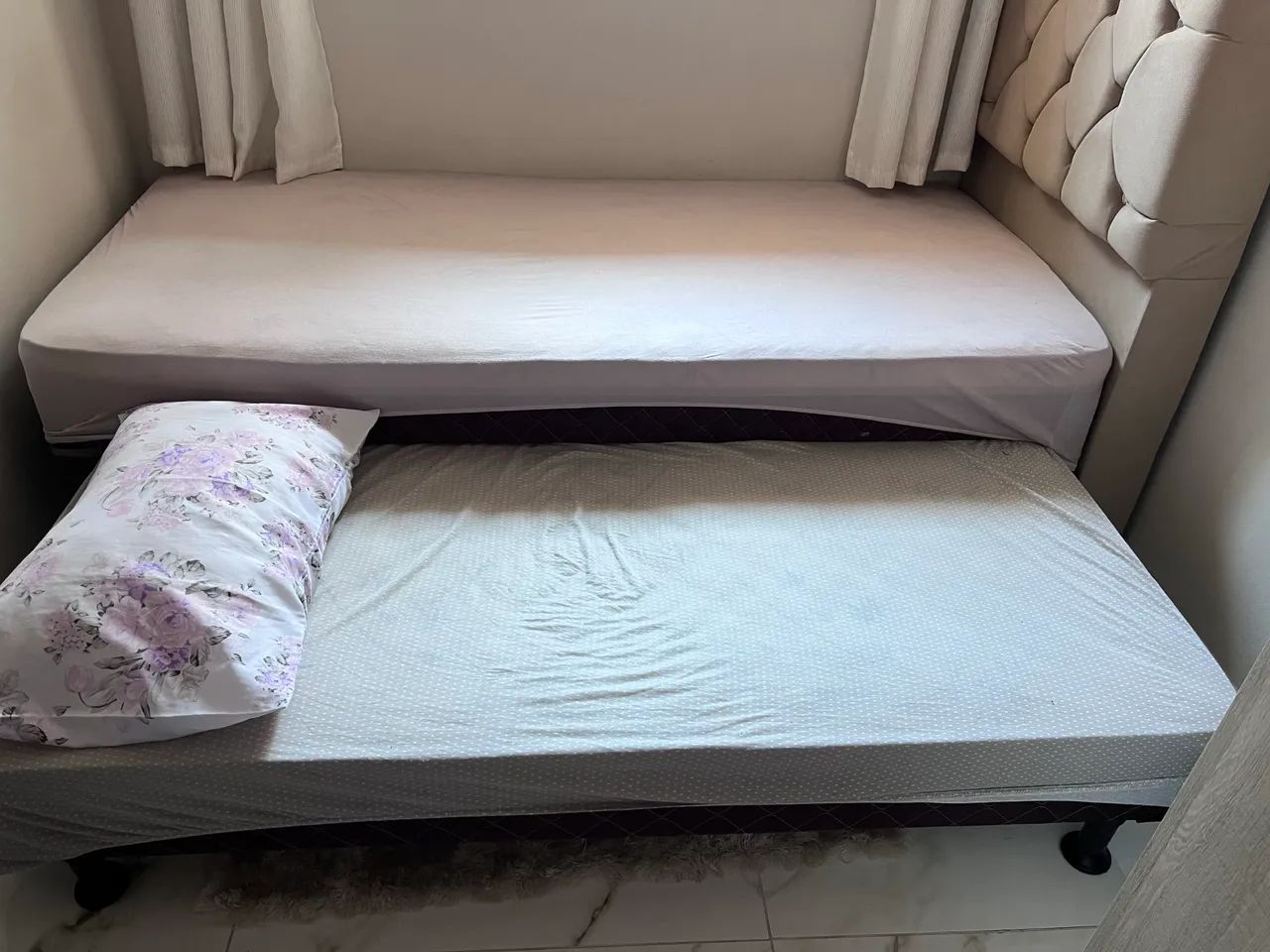 CAMA BOX SOLTEIRO COM AUXILIAR  - Foto 2