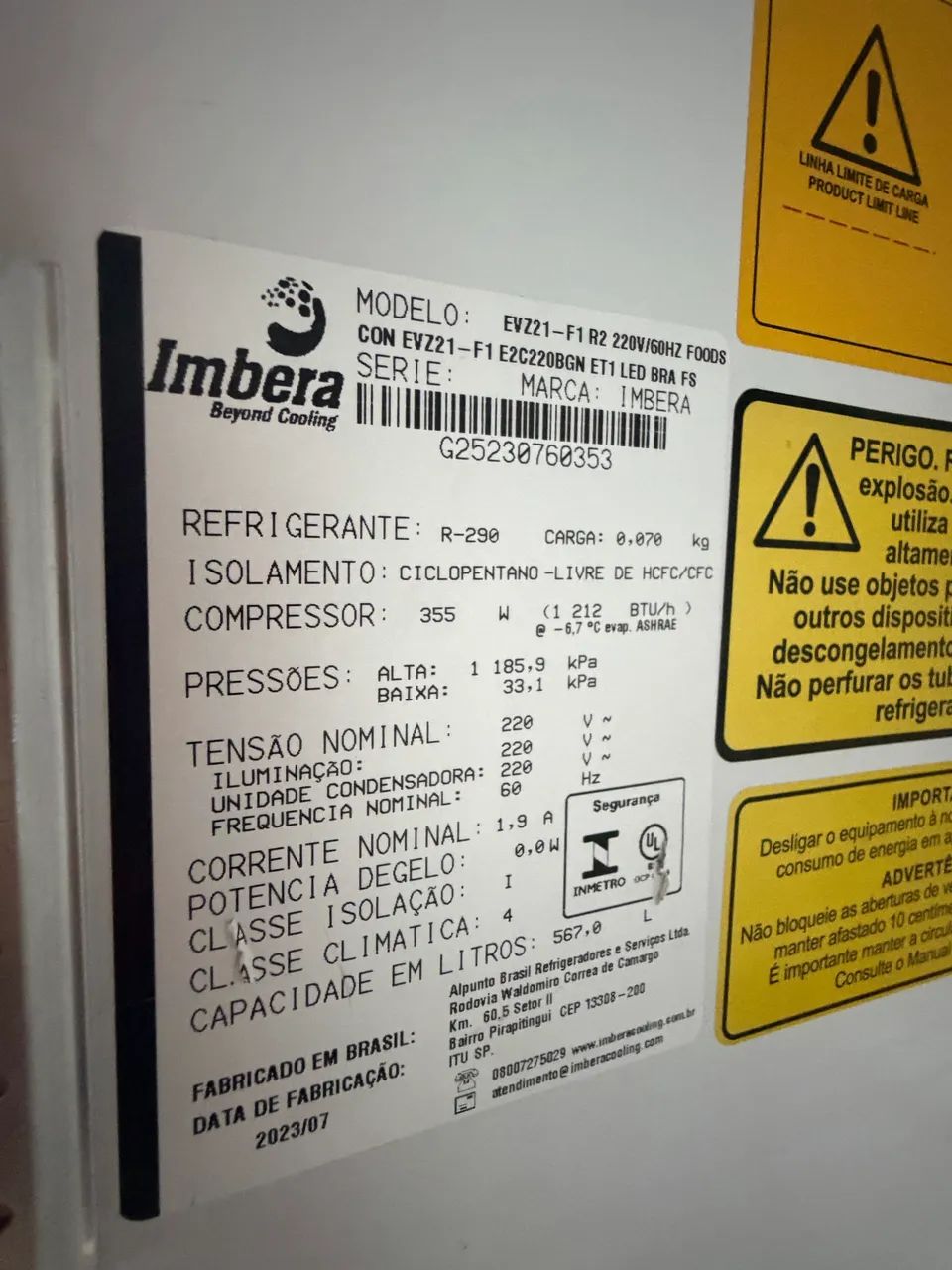 Freezer congelador e resfriador  - Foto 2