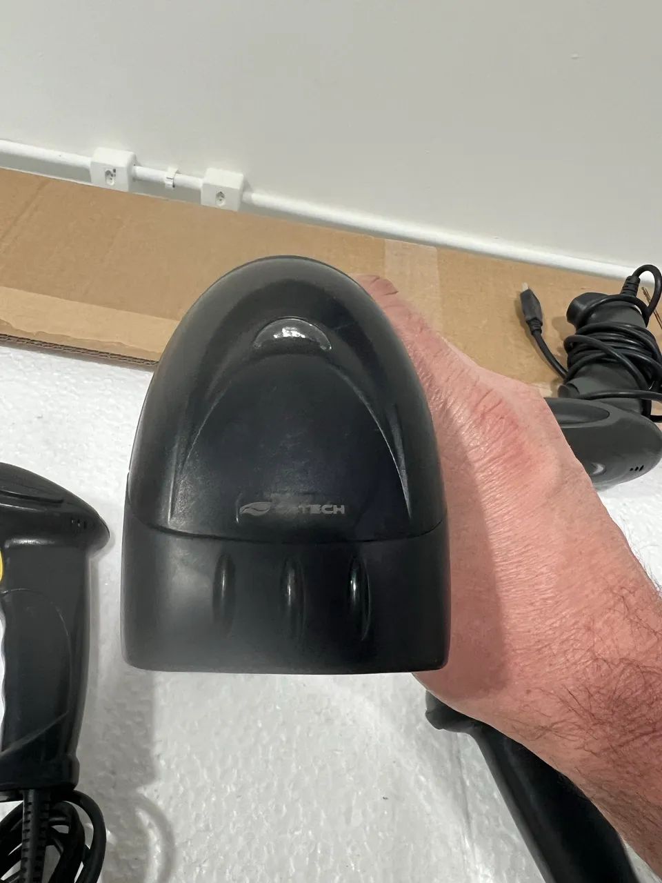 Leitor de Código de Barras Laser com fio Tech LB-W