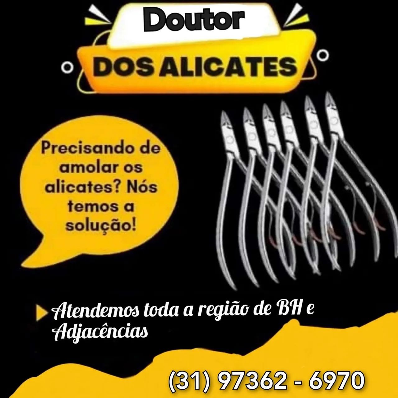 Afiação de Alicate Cutículas 