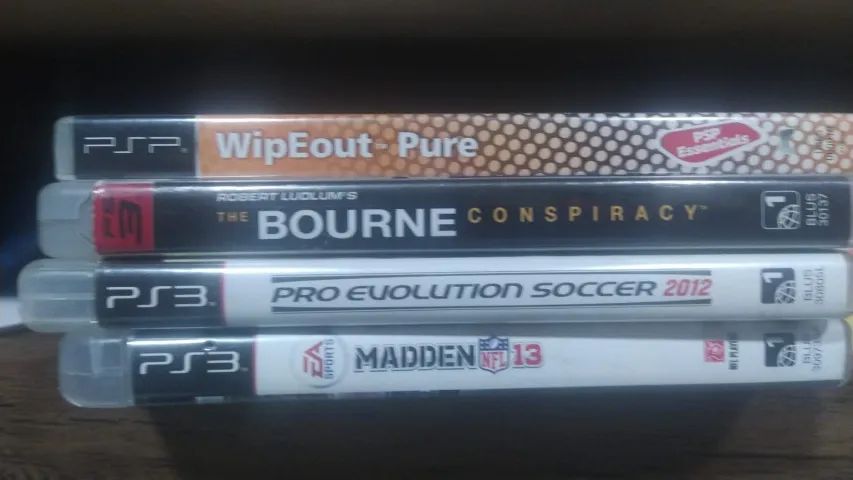 Jogos de PS3 e PSP