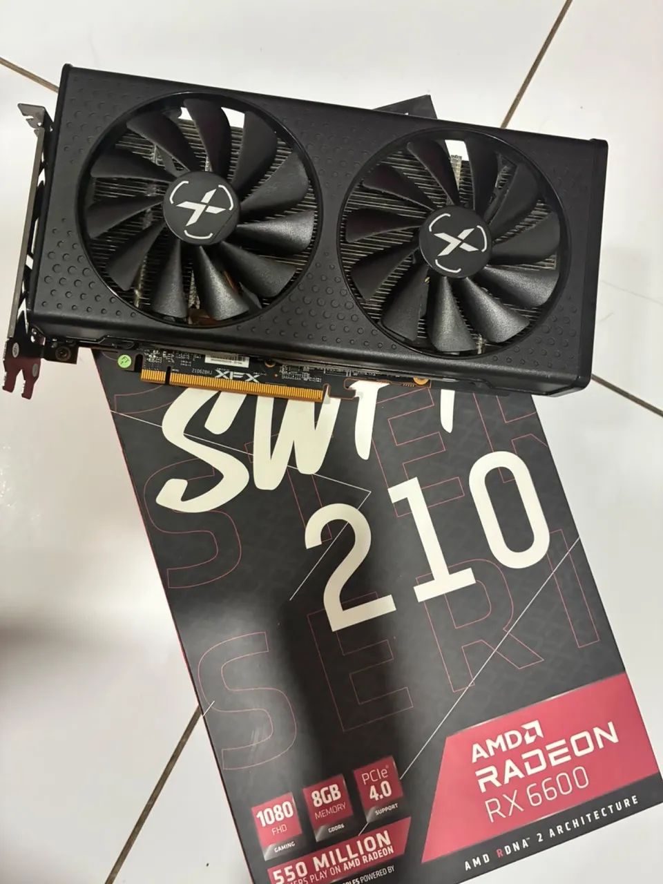 PLACA DE VIDEO RX6600 XFX - Foto 2
