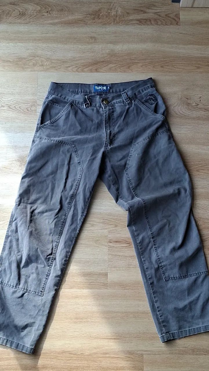 Calça Tupode Carpinteiro Double Knee Stone tamanho 40 - Foto 4