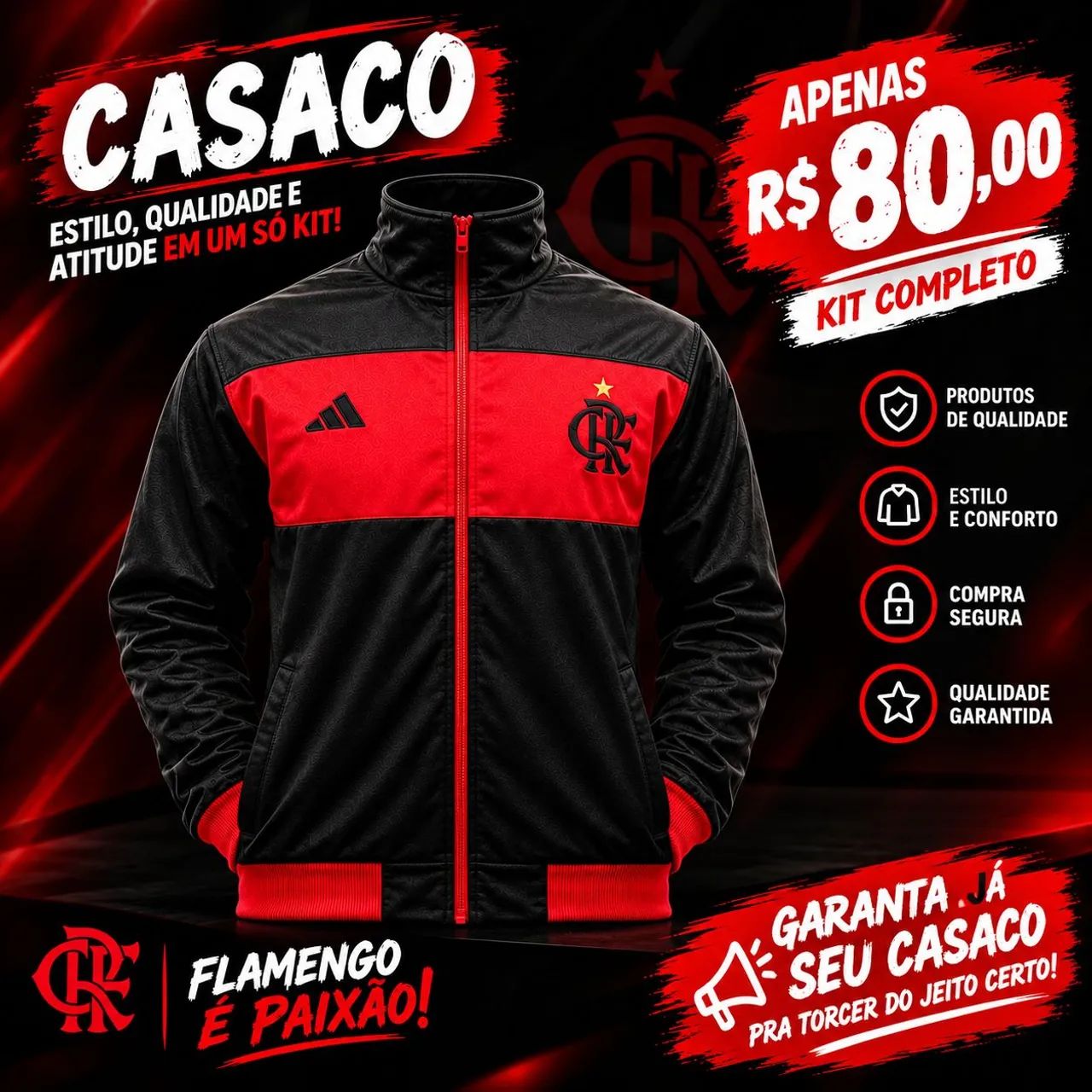 Casaco do flamengo ?