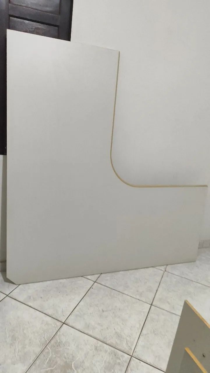 Mesa para escritório em L - Foto 3