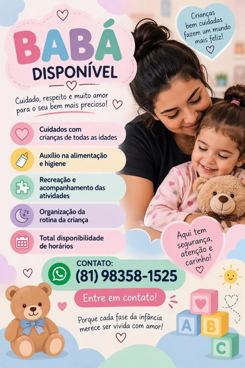 Precisando de uma babá?
