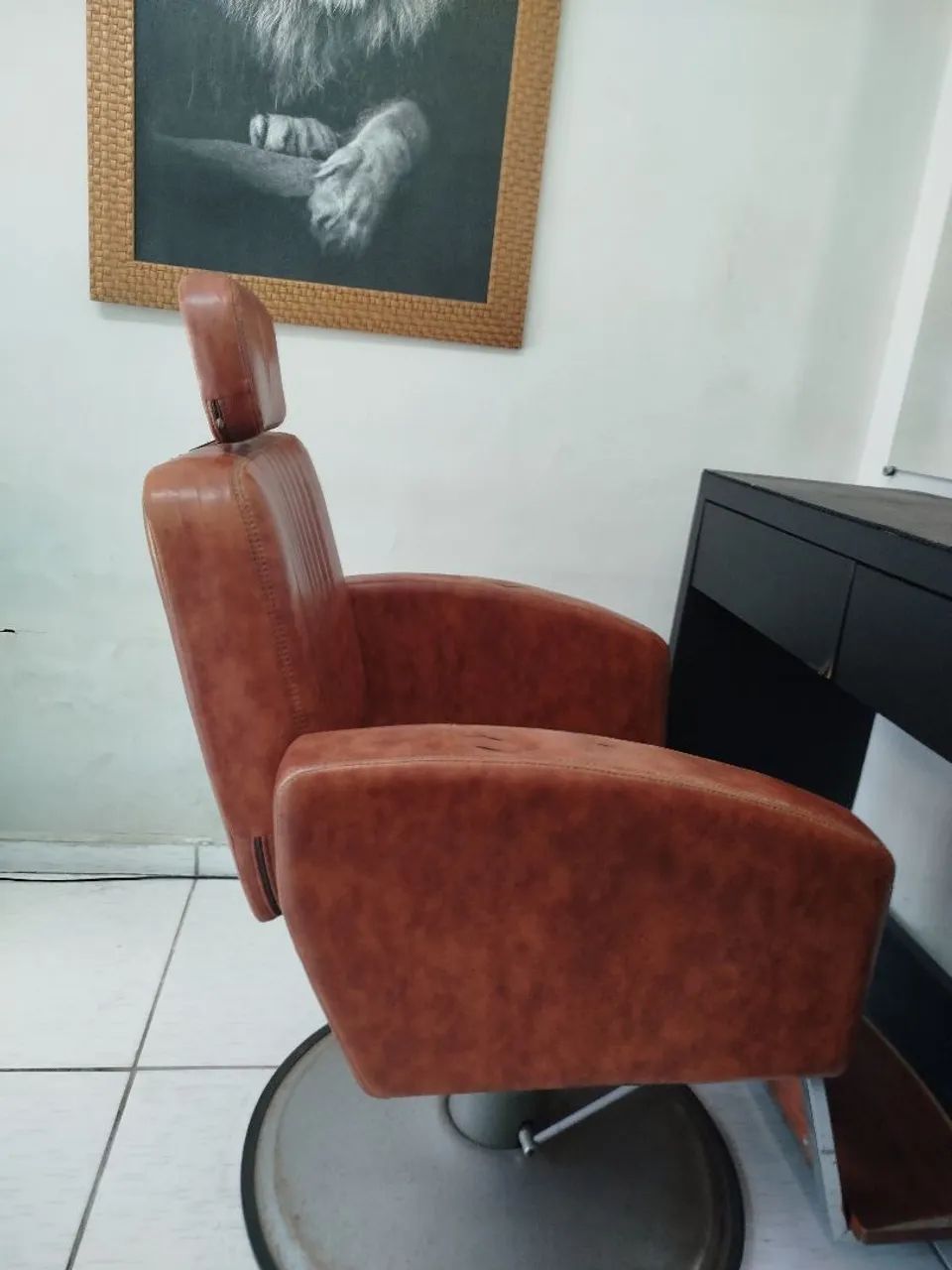 Cadeira de barbeiro  - Foto 2