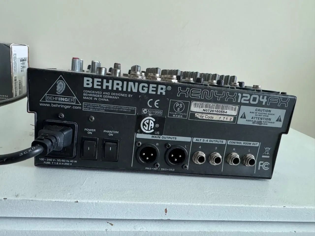 Behringer 1204fx Top em 12x - Foto 2