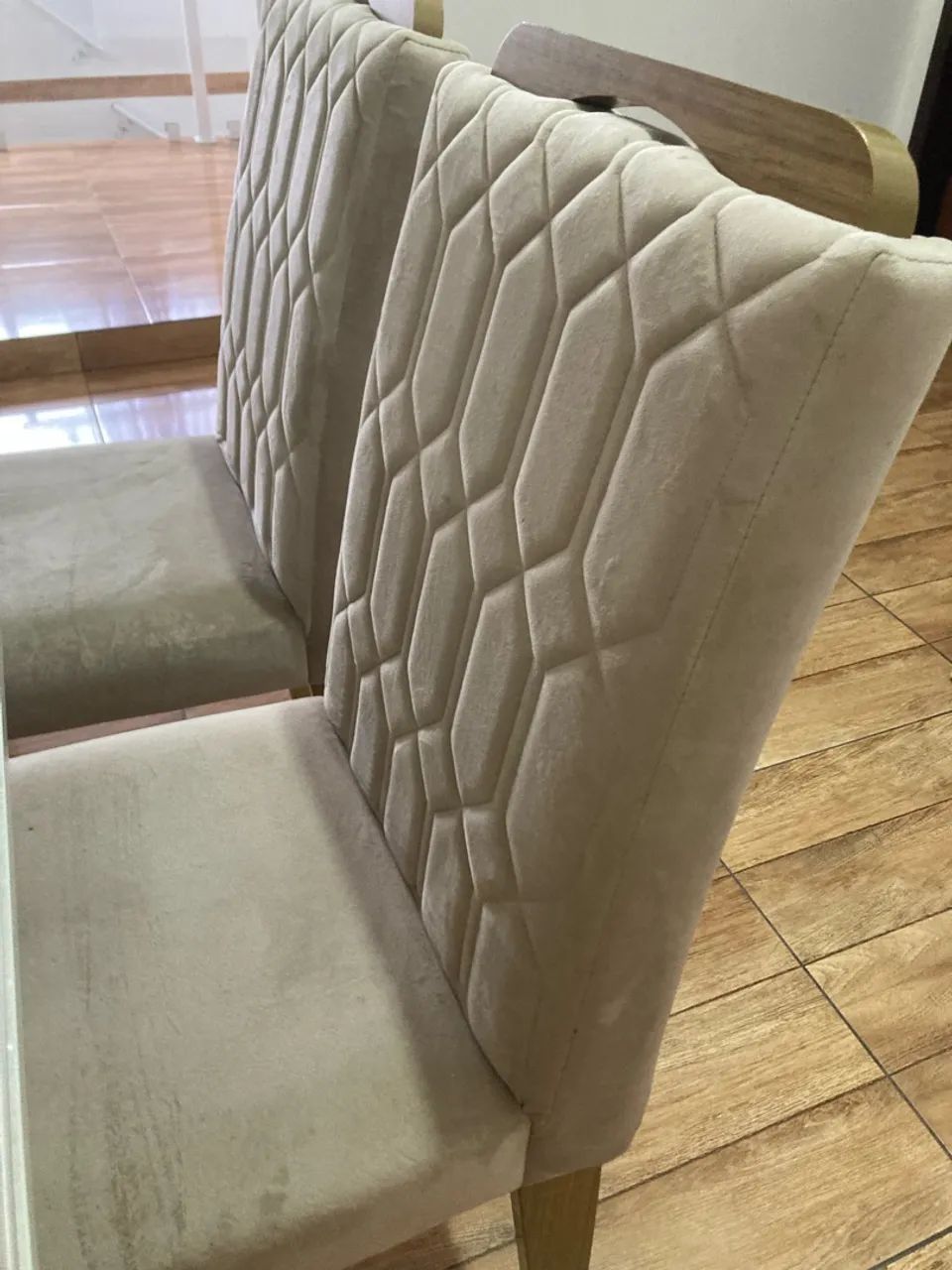 Mesa de jantar com 6 cadeiras - R$ 900,00 - Foto 4