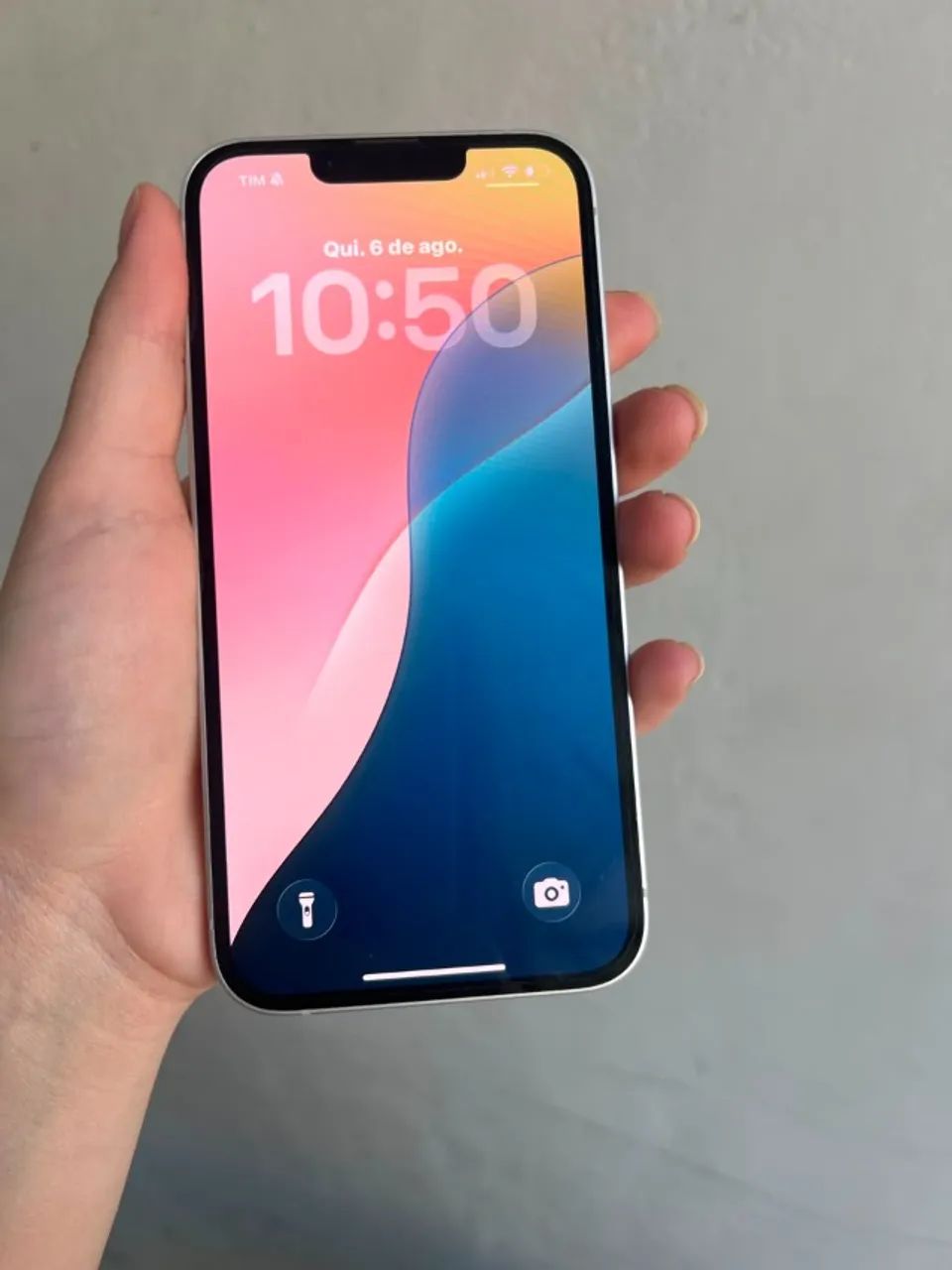 Iphone 16e Branco seminovo - Foto 3
