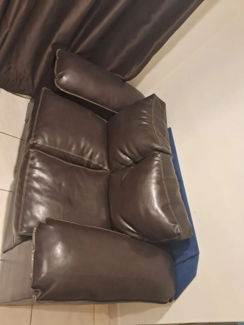 Conjunto Sofá de Couro Legítimo - Foto 4