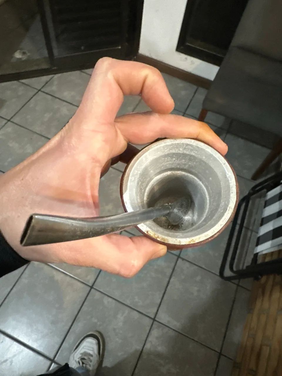Cuia de chimarrão/terere com bomba - Foto 2