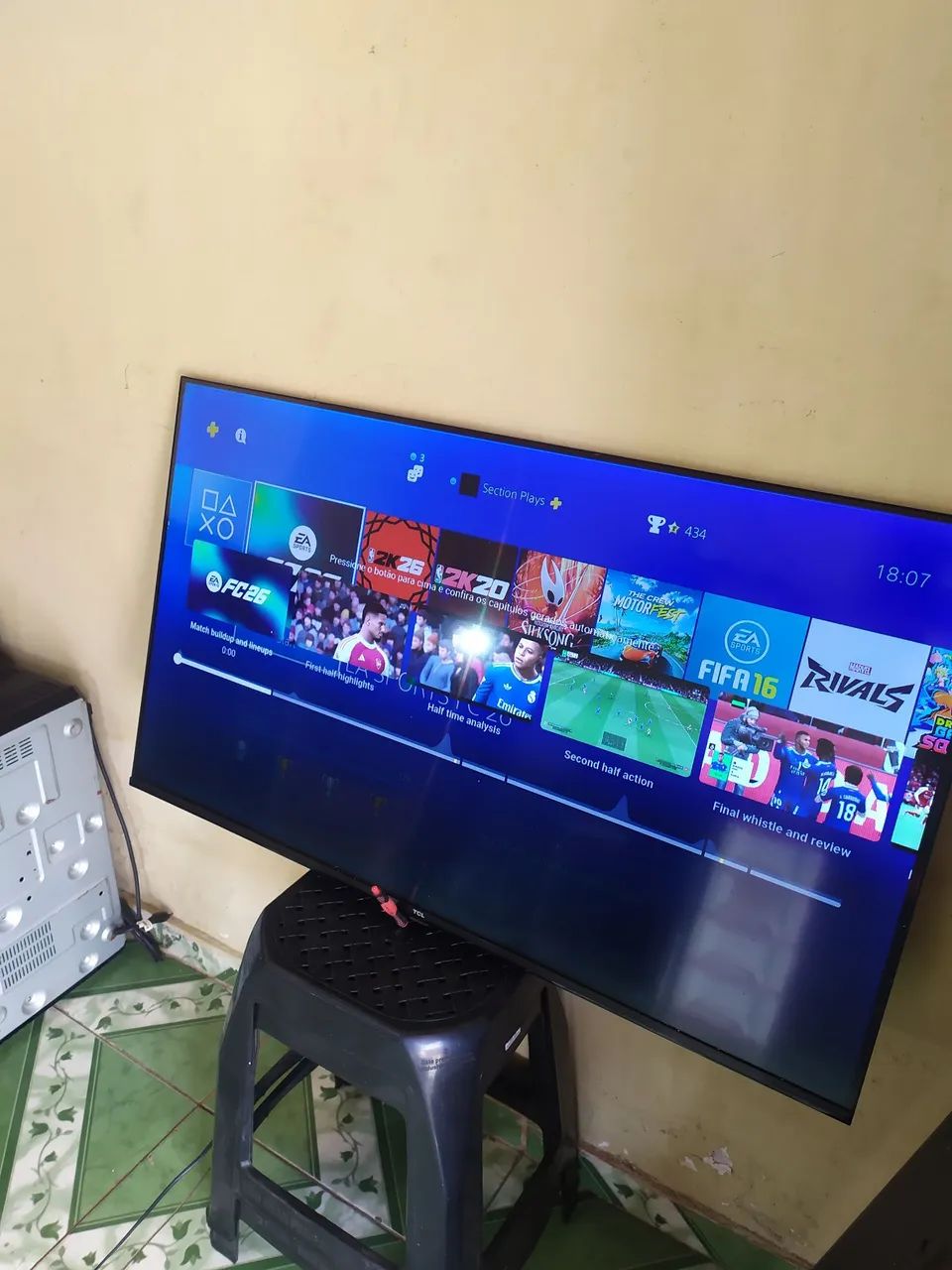 Vendo essa tv TCL 43 sistema Android 