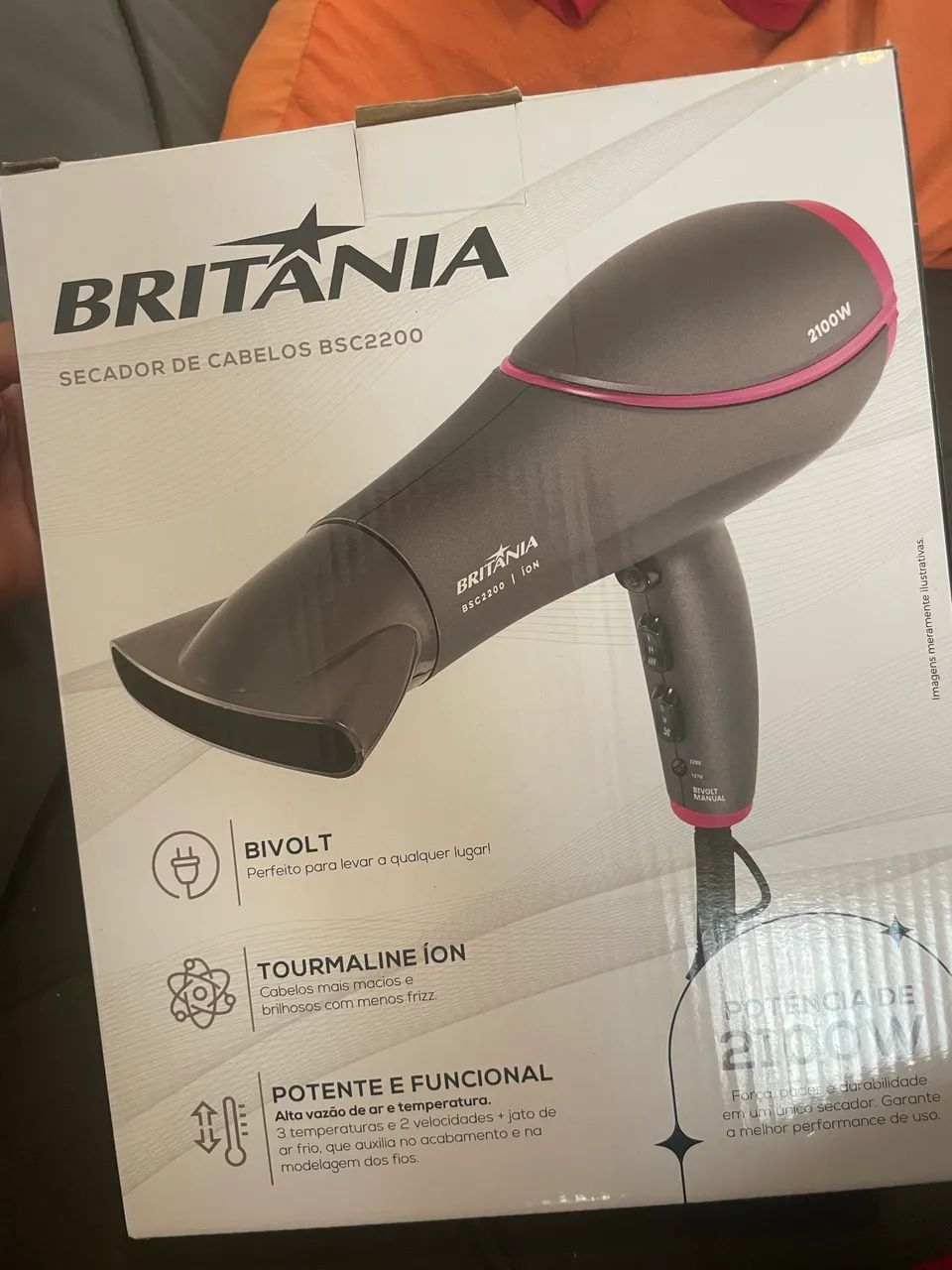 Secador de cabelo 
