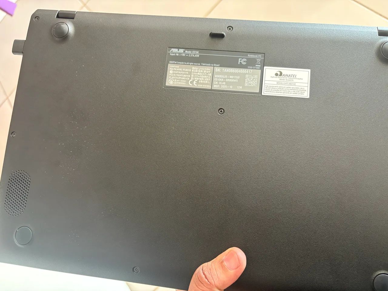 Notebook Asus