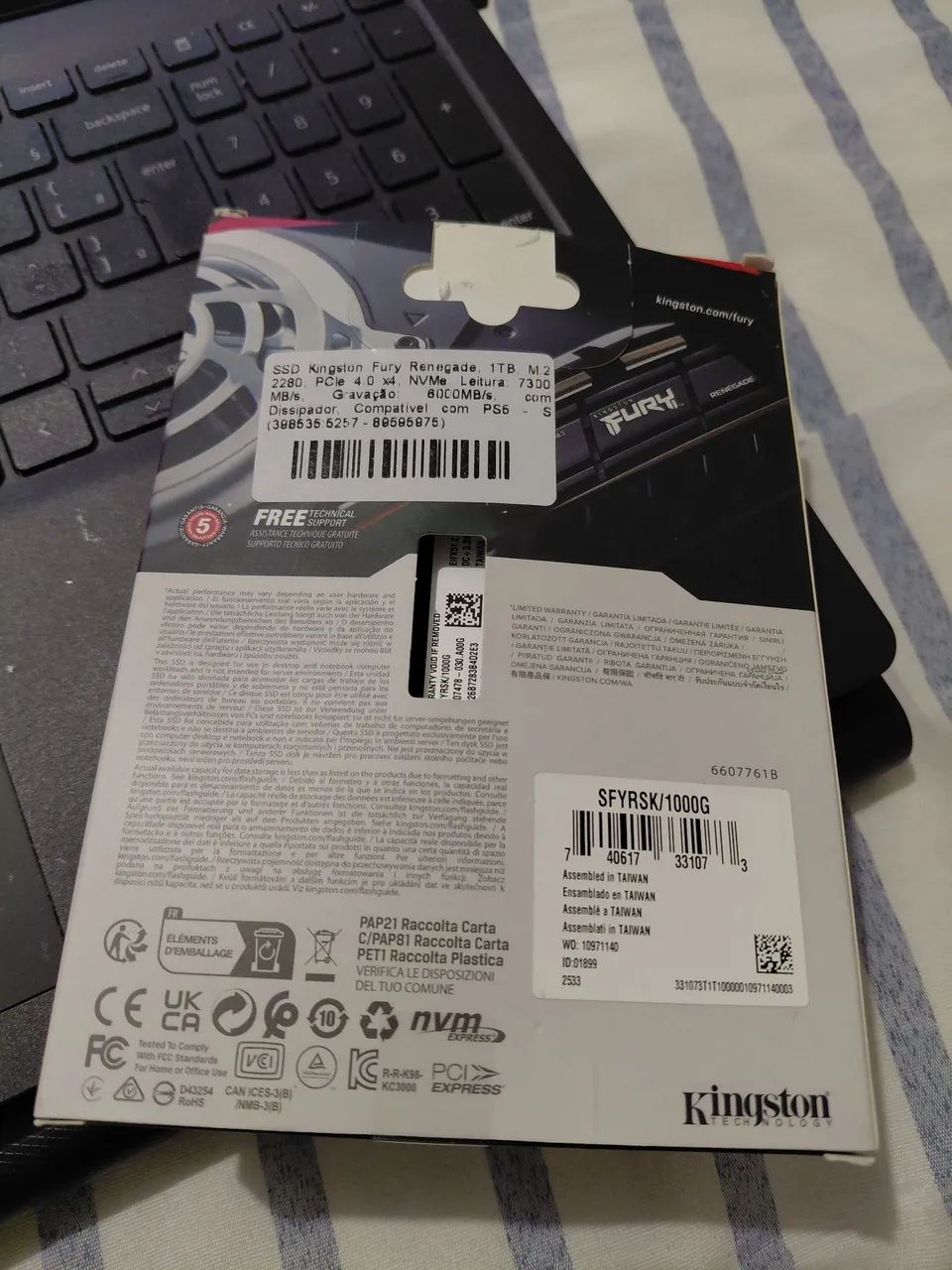 SSD Kingston Fury Renegade 1TB  - Foto 4