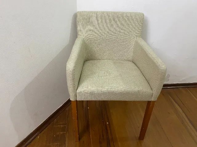 Poltrona Tok&Stok Bege - Excelente Estado - Foto 2