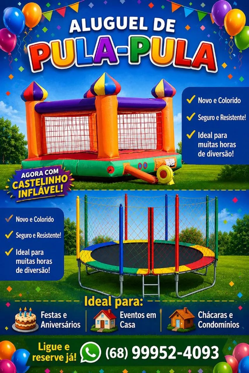 Aluguel de Pula Pula