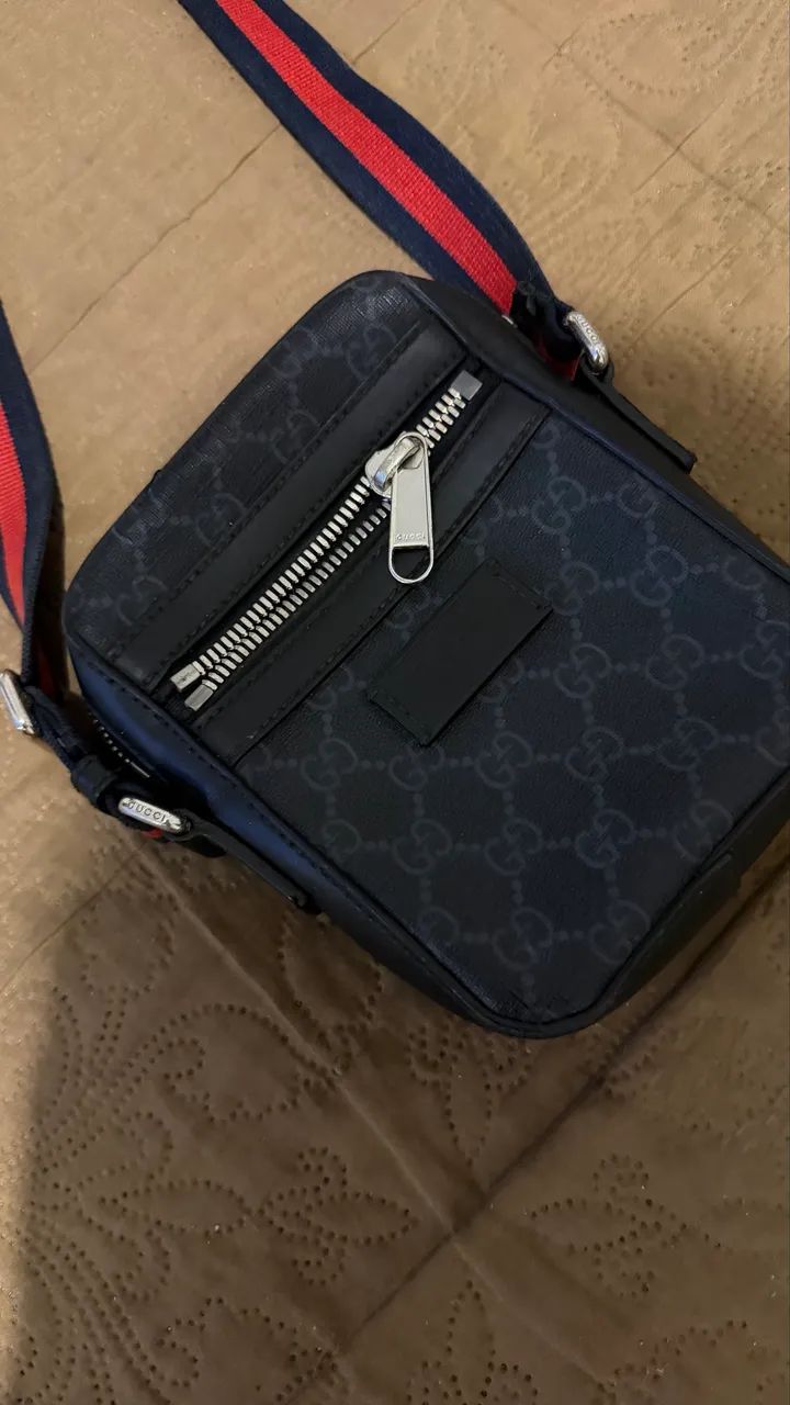 Bolsa Gucci GG supreme mini black friday  - Foto 3