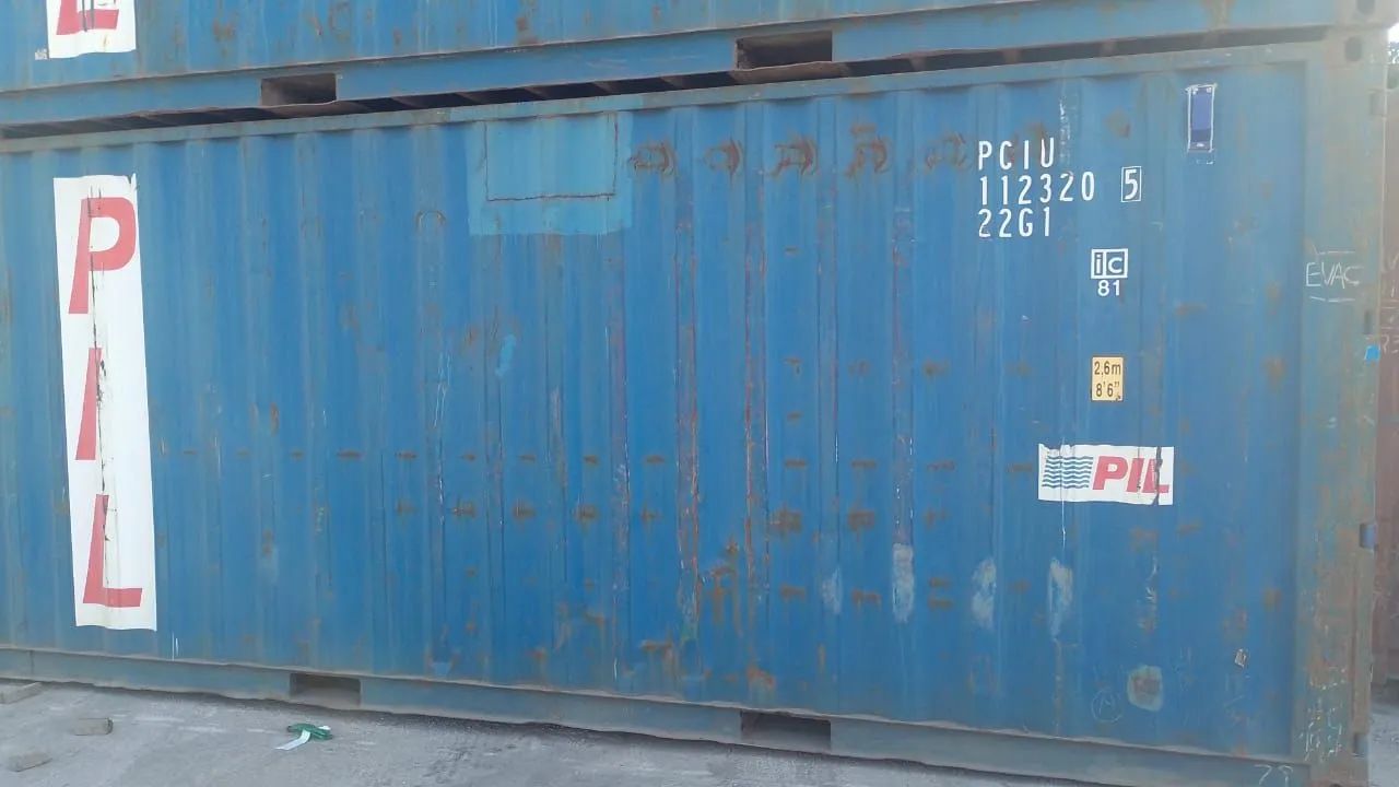 Container marítimo de 20 pés dry  - Foto 3