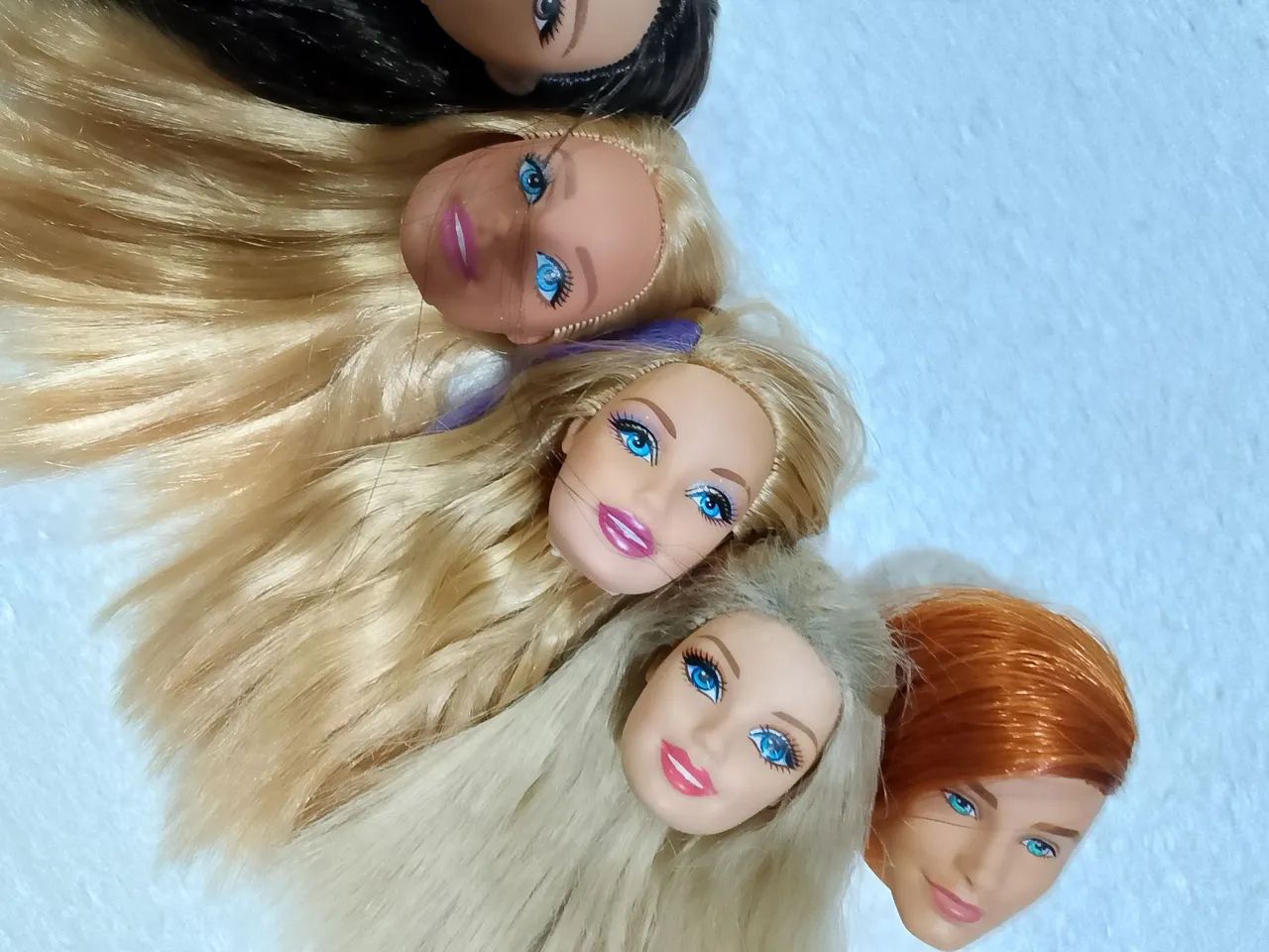 Lote de cabeças Mattel  - Foto 5