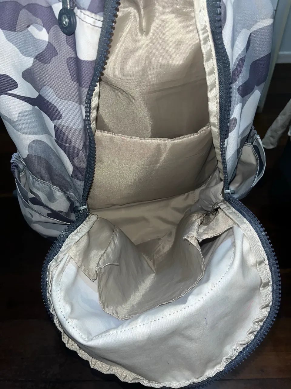MOCHILA KIPLING CAMUFLADA