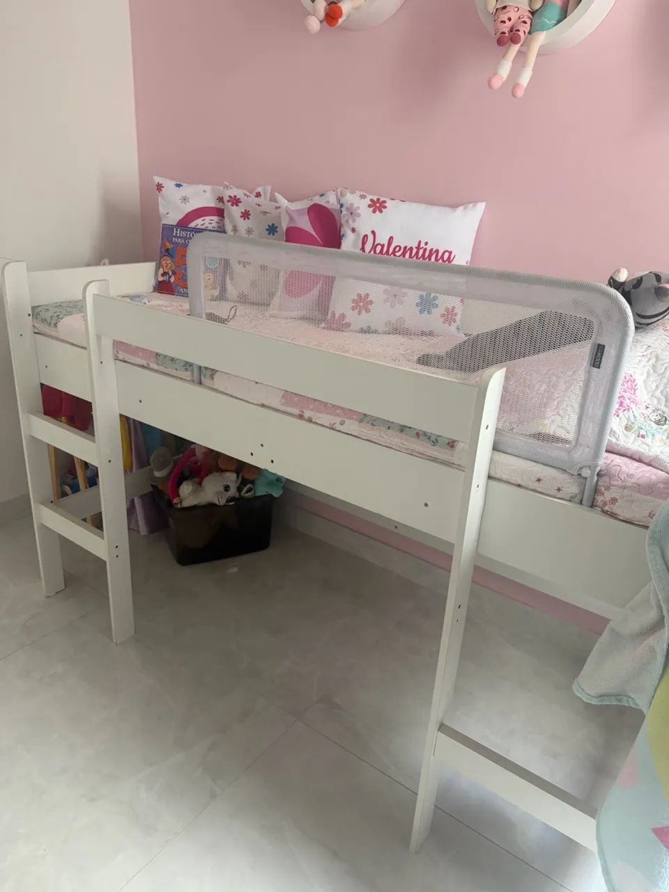 Cama infantil com escorregador  - Foto 2