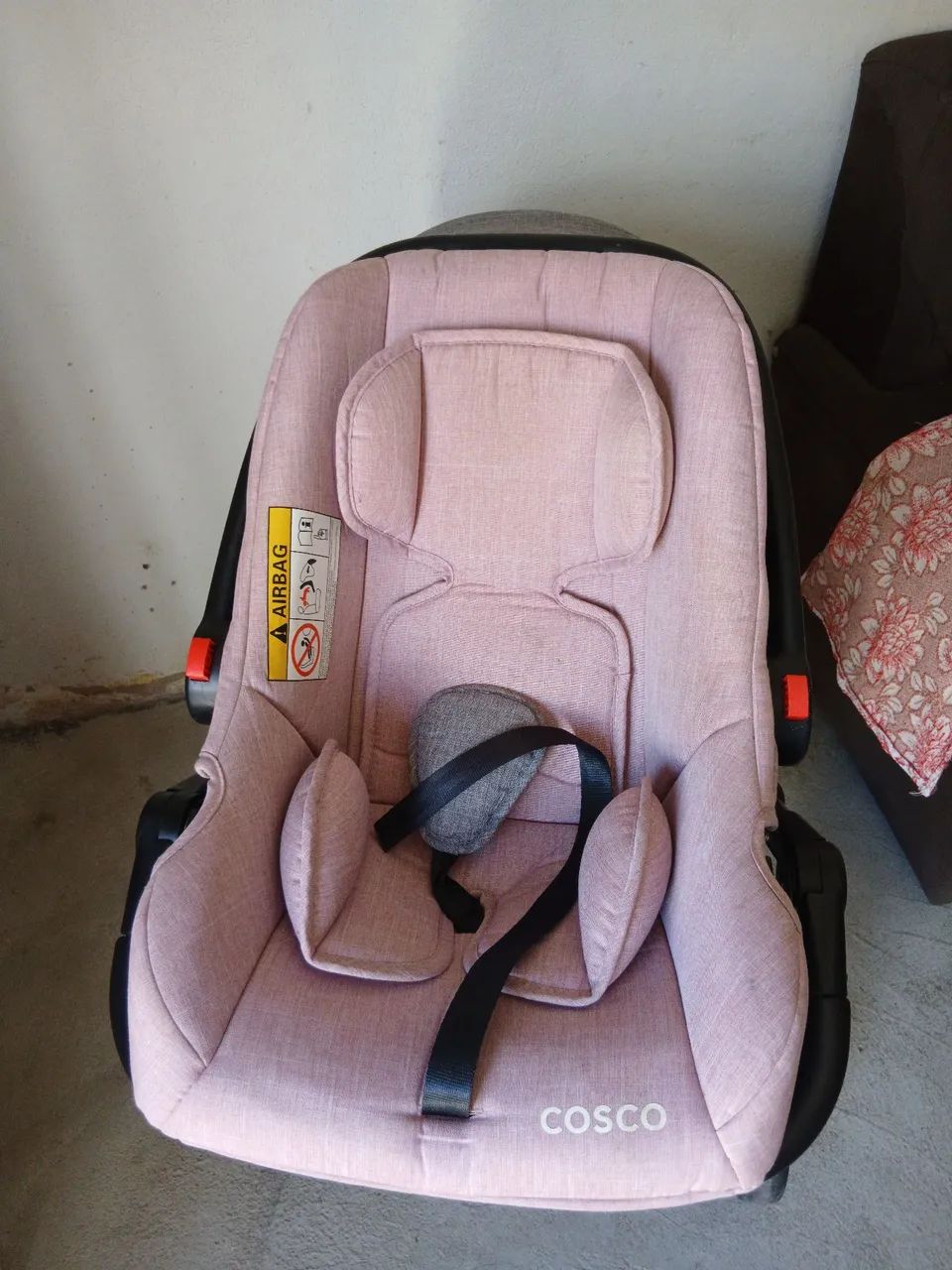 Carrinho de bebê +bebê conforto Cosco.  - Foto 4