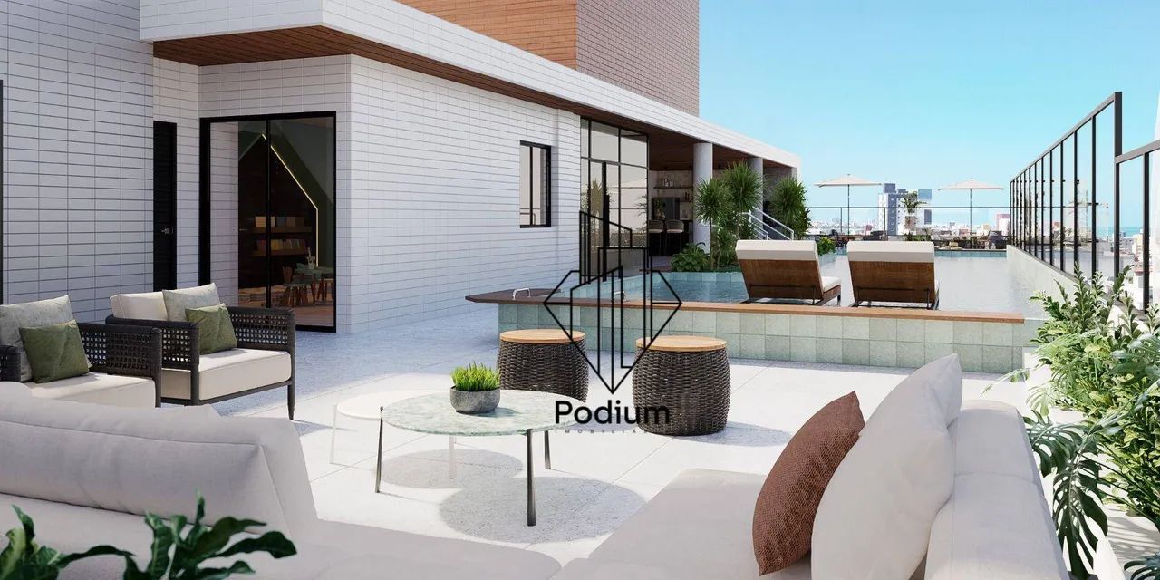 Apartamentos com varanda / sacada gourmet no bairro de Intermares - AP3015 - Foto 4