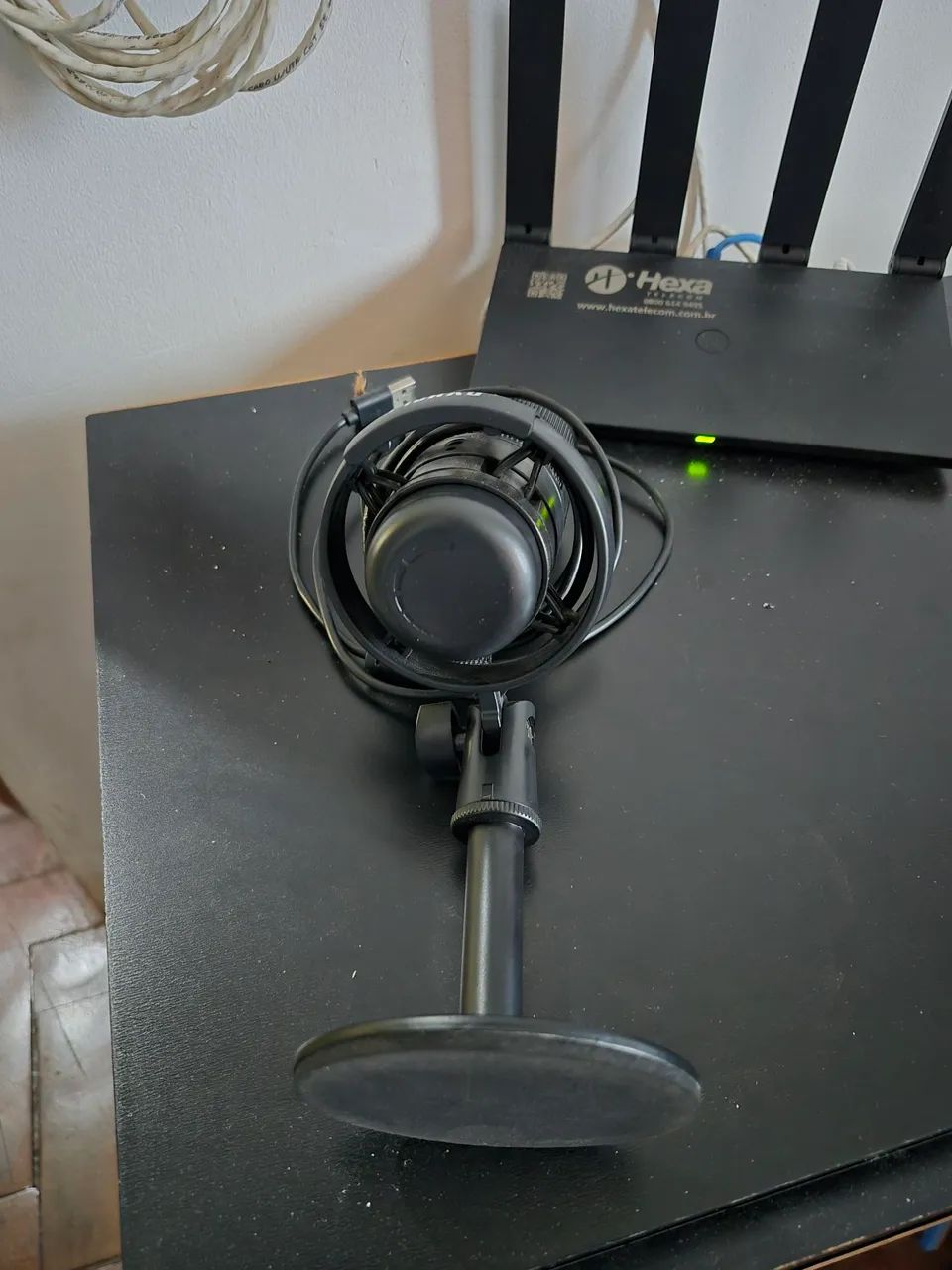 Microfone de mesa da Pichau