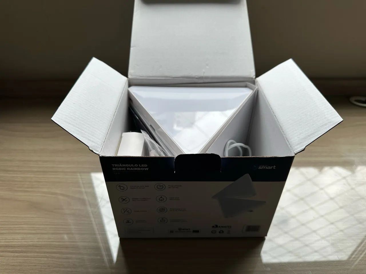 Painel de LED RGB Triangular KABUM! - Foto 4
