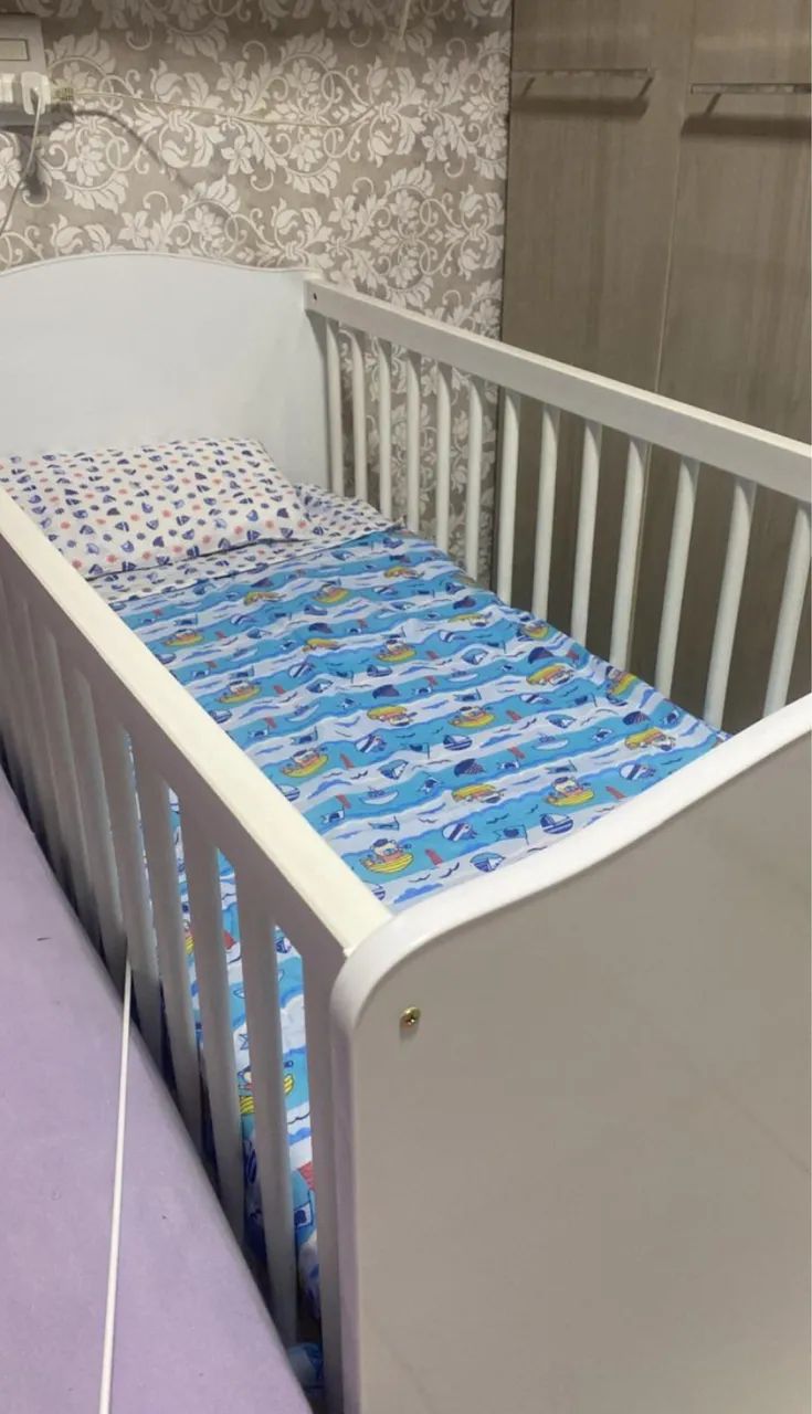 Berço Com Colchão 