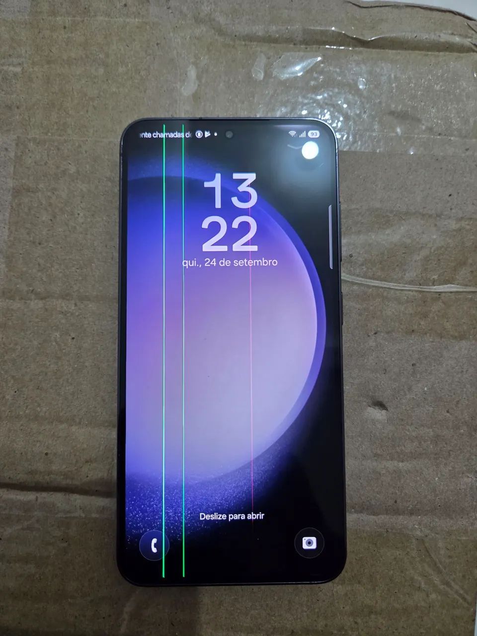 Celular com defeito S23
