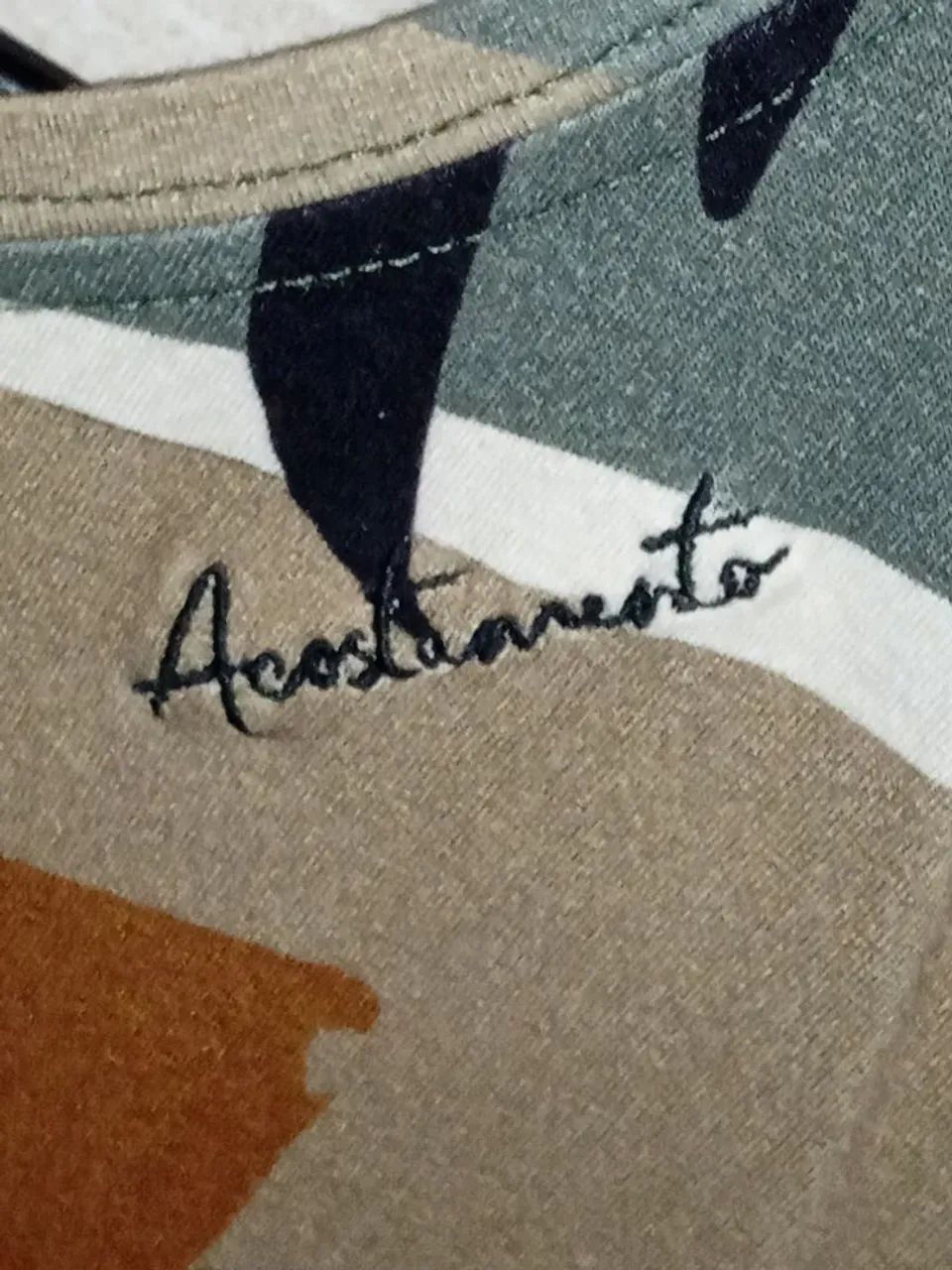 Camisa estampada, Tam:M. - Foto 3