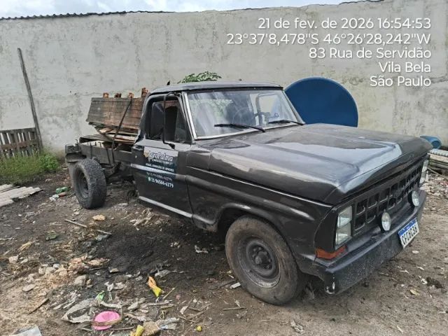 Ford F-1000 Super 3.6 / Super Serie 3.6 (álcool) 1985