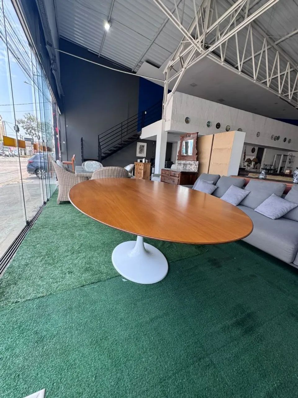 Mesa de Jantar Tulipa Saarien Oval - Foto 5