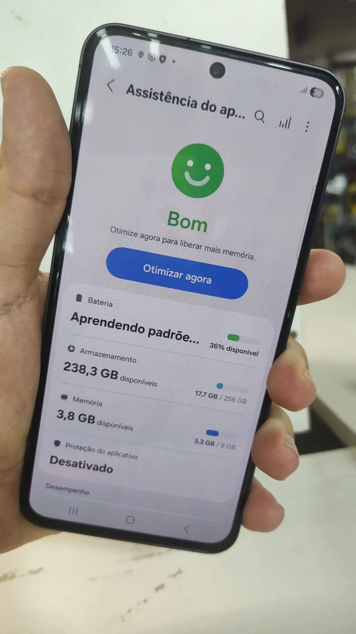 Samsung s24FE 256gb com caixa