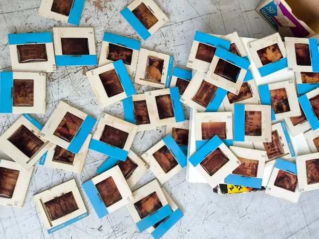 SLIDE PARA PROJETORES FOTOS VARIADAS  NO ESTADO não vai o filme 8mm