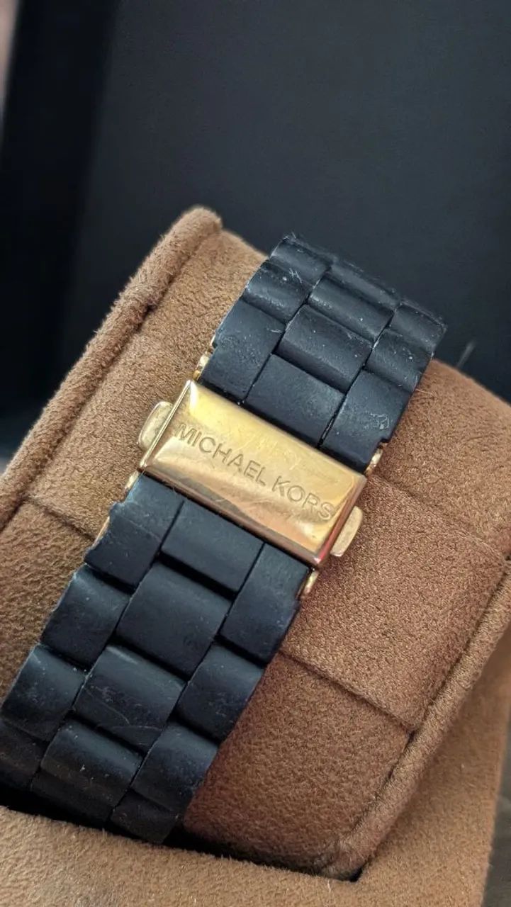 Relógio Michael Kors Feminino Preto - Foto 3