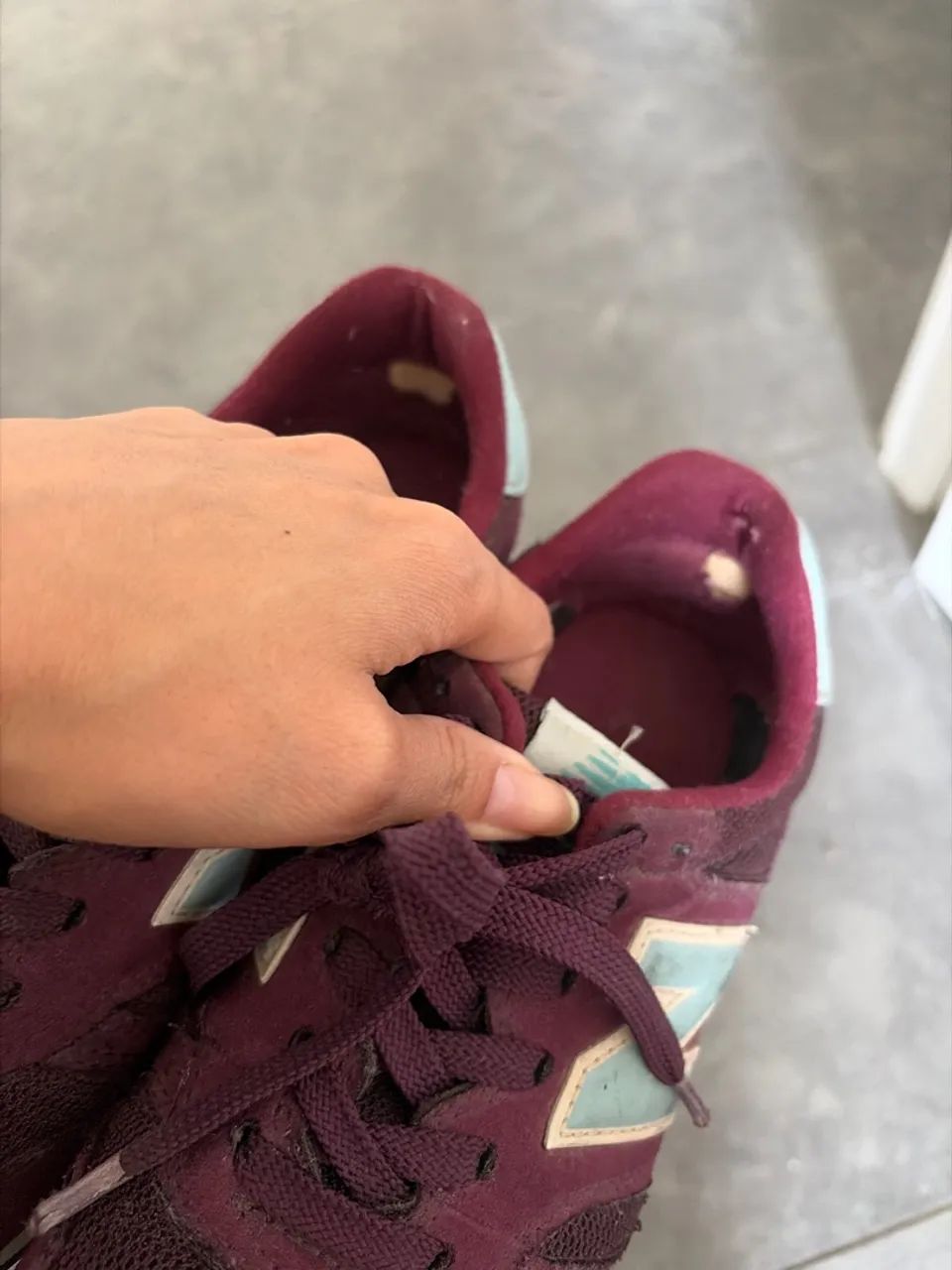 Tênis new balance roxo - Foto 4