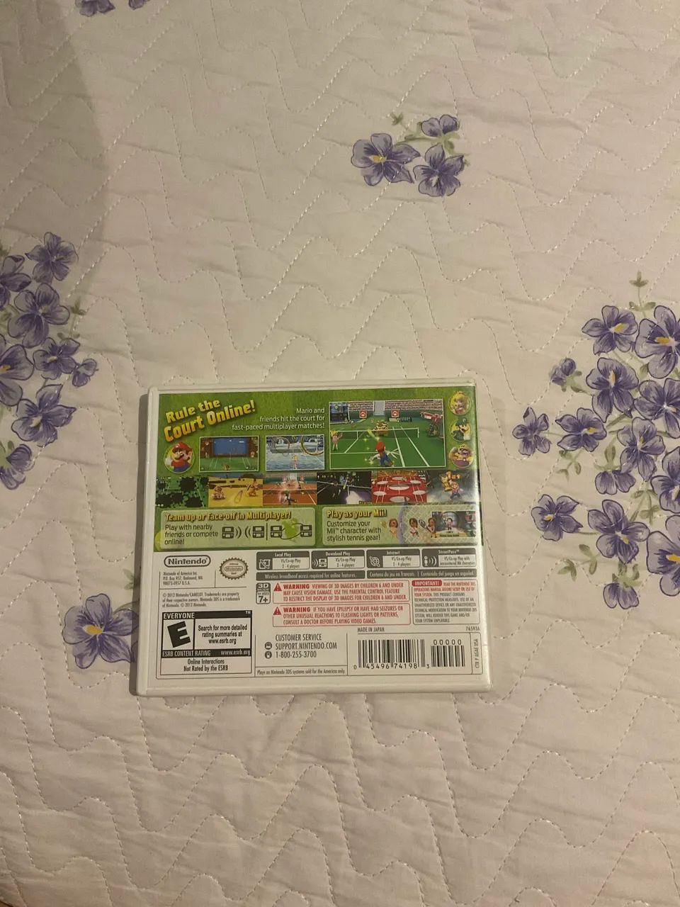 Jogo Mario Tennis 3DS - Foto 2