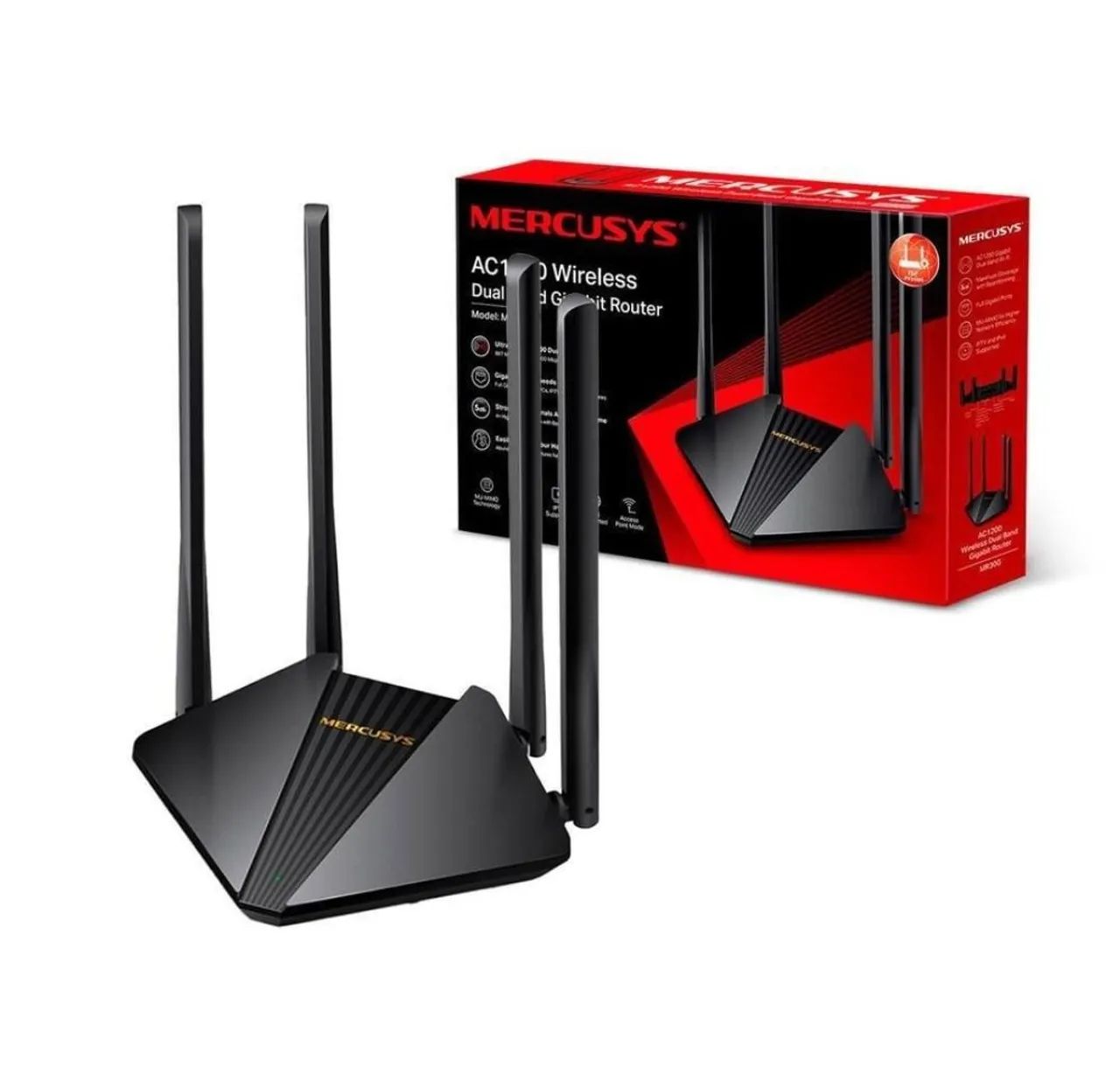 roteador mercusys ac1200 MR30G - Foto 2