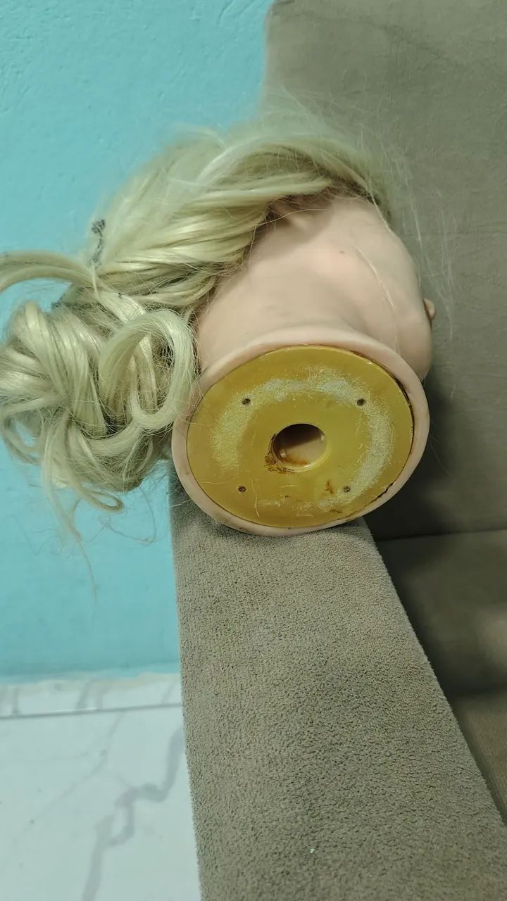 Cabeça de boneca para penteados - Foto 5