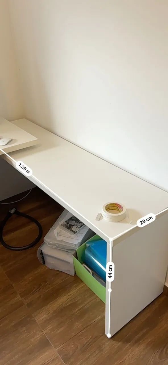 MESA ESCRITÓRIO EM L - Foto 3