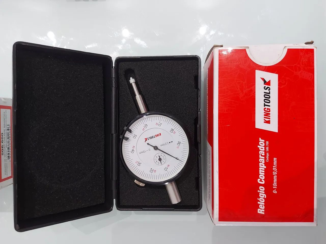Relogio comparador com base magnética  KINGTOOLS 