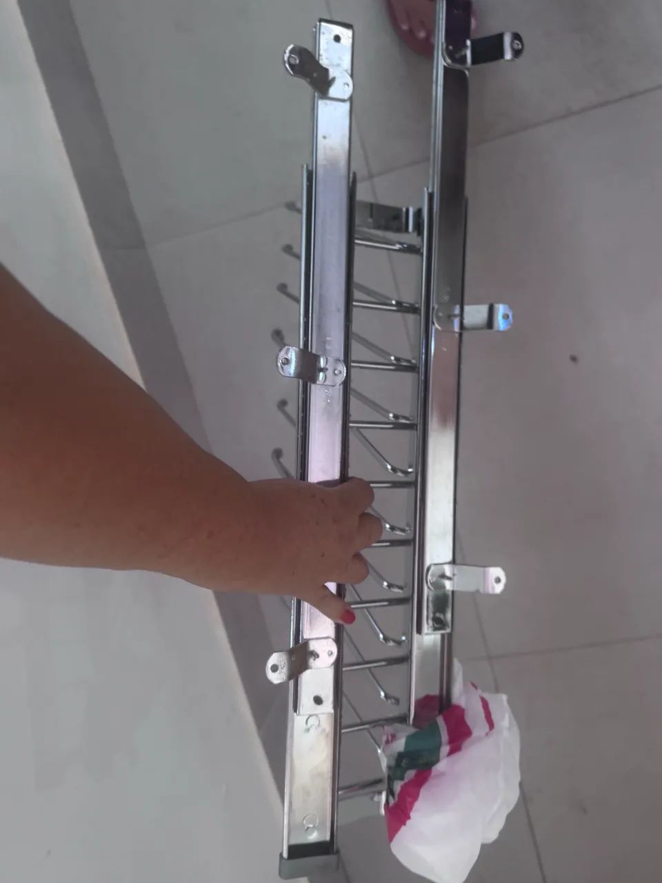Vendo cabideiro aço inox  - Foto 3
